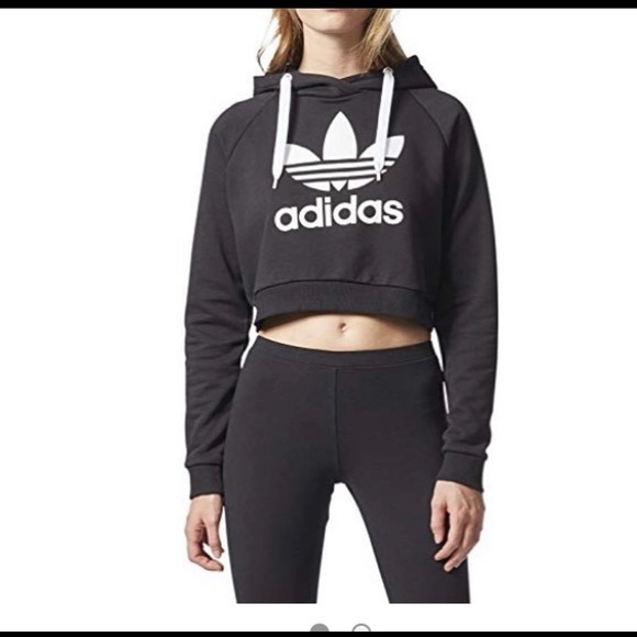 Adidas cropped hoodie - Picture 1 of 1